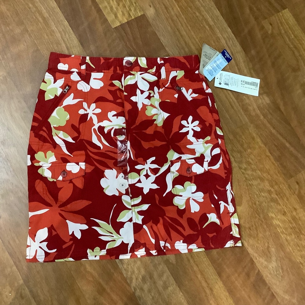 NWT Columbia Summer Skirt  Sz 10 Medium